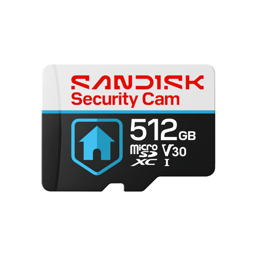 Sandisk Security Cam Card 512gb Microsdhc