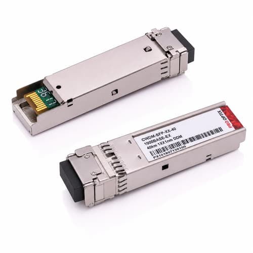 Pro Optix Ext-cwdm-sfp-47-40-o Transceiver-moduler För Nätverk Fiberoptik 1000 Mbit/s 1470 Nm