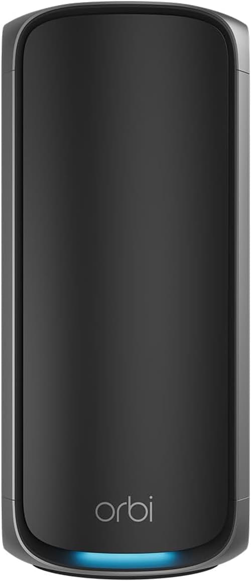 Netgear RBE970B Orbi 970 Quad-Band WiFi 7 Mesh Add-on Satellite Black (1-Pack) - Mesh router 802.11a/b/g/n/ac/ax/be (Wi-Fi 7)