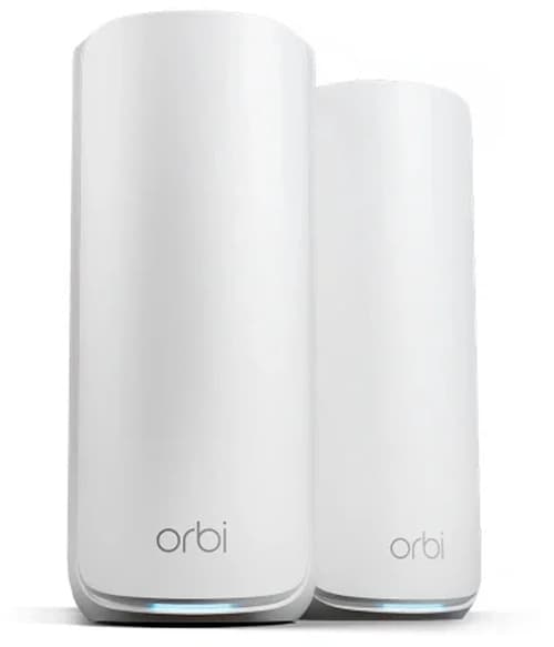 NETGEAR Orbi 870 Series RBE872 - Wi-Fi-system - (router, forlænger) - op til 6000 sq.ft - mesh 10GbE, 2.5GbE, Wi-Fi 7 - Wi-Fi 6 - Multi-Band