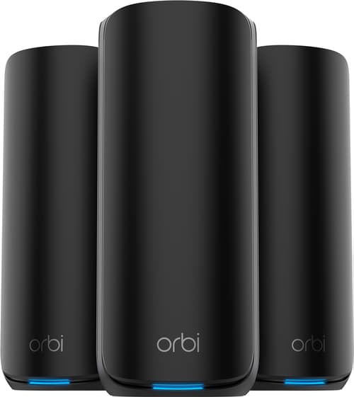 Netgear Orbi 870 Tri-band Wifi 7 Sort 3-pak