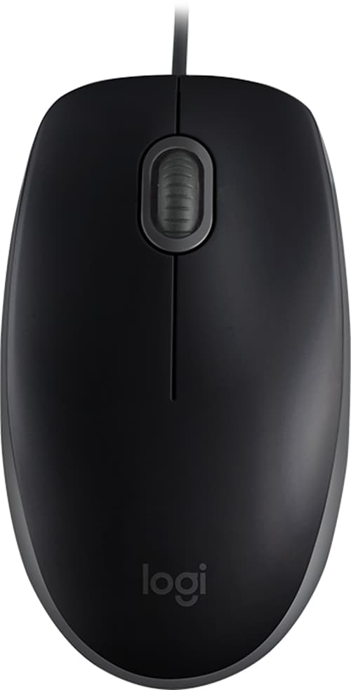 Logitech B110 Silent Usb-a Mus Sort