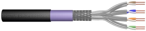 DIGITUS Professional - Bulkkabel - 100 m - SFTP, PiMF - CAT 7 - udendørs, solid - sort, RAL 9005