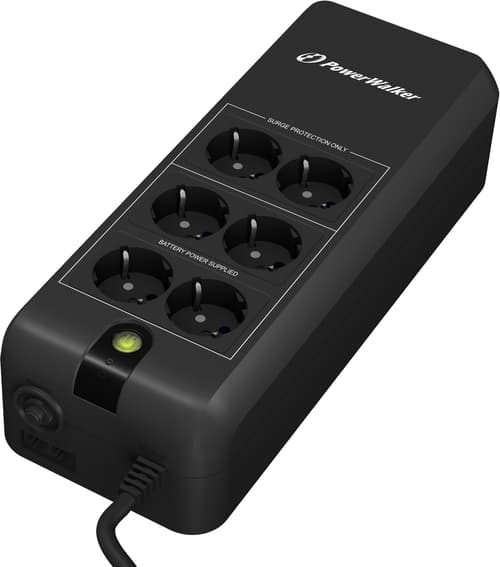 BlueWalker 10120410 - PowerWalker VFD APFC - 600VA/300W - Standby UPS