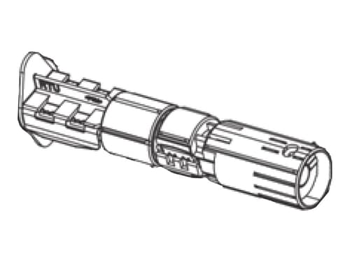 Zebra Ribbon Take Up Spindle