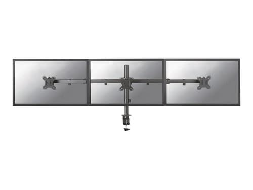 "Neomounts Tilt/turn/rotate Triple Desk Mount (clamp) For Three 10-27"" Monitor Screens, Height Adjustable"