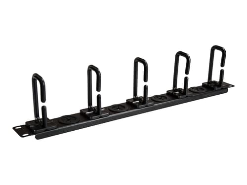 Startech Horizontal 1u Server Rack Cable Management W/ D-ring Hooks & Pass Through Holes