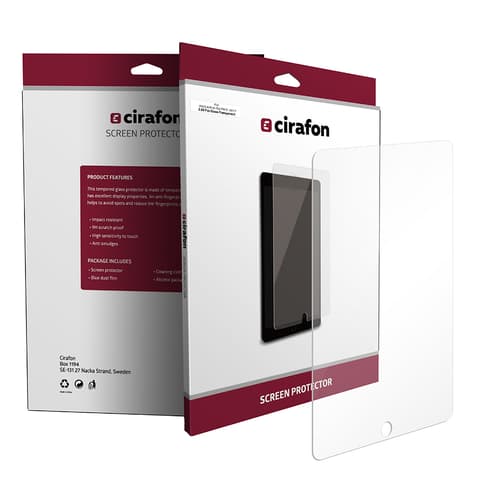 Cirafon Glass Plus Ipad 9.7 tommer 5th Gen, Ipad Air, Ipad Air 2