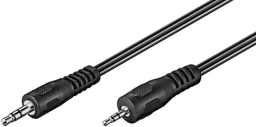 Microconnect 3.5/2.5 Mm Connector Cable 2m 2m. 3,5mm 2.5mm billede