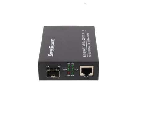 Direktronik Mediaconverter Poe+ 100/1000-fx Sfp
