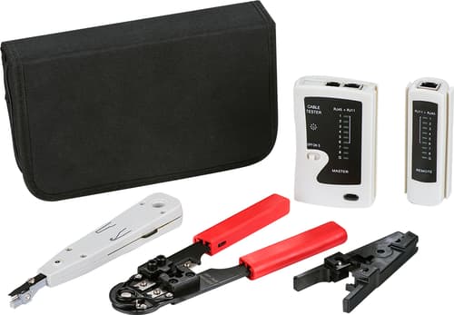 Prokord Lan Værktøjssæt – 4-i-1 Til Hjemmenetværk Og Småvirksomheder