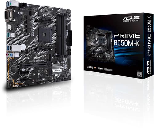 Asus Prime B550m-k Am4 Micro-atx Hovedkort