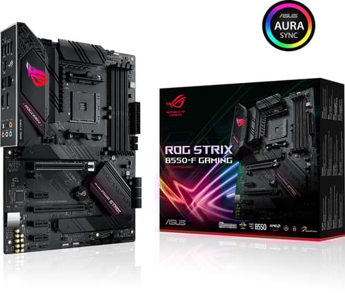 CPU5800X3D マザボrog strix B550Fgamingセット ASUS ROG STRIX B550-F GAMING AM4 ATX Moederbord (90MB14S0-M0EAY0)