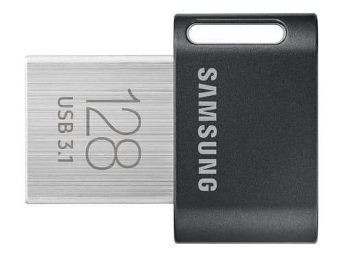 Samsung Fit Plus 128gb Usb-a Grå, Silver