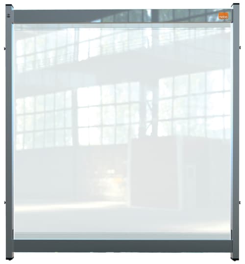 Nobo Skriveborddeler Pvc Film Medium 75x82cm billede