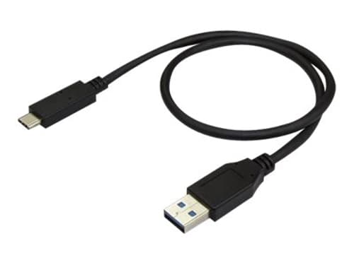 Startech Usb To Usb C Cable 0.5m. Usb-a Usb-c Sort billede