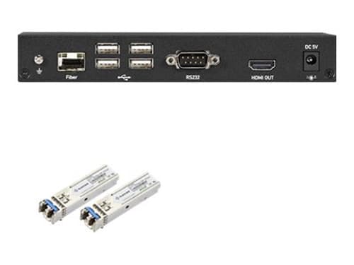 Black Box Kvx Kvm Extender (incl. 2 Sfp's) - Sm Fiber Hdmi