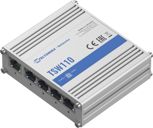 Teltonika Tsw110 Rugged Switch billede