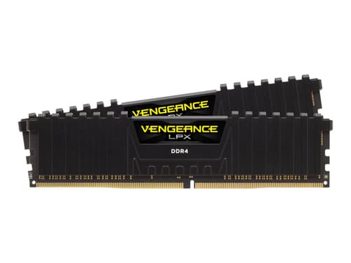 Corsair Vengeance LPX DDR4-3000 - 32GB - CL16 - Dual Channel (2 pcs) - Intel XMP - Sort
