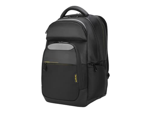 "Targus Citygear Laptop Backpack 17.3"" Polykarbonat, Polyurethan Sort"