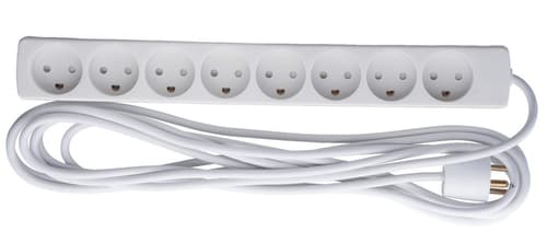 Microconnect 8-way Danish Power Strip