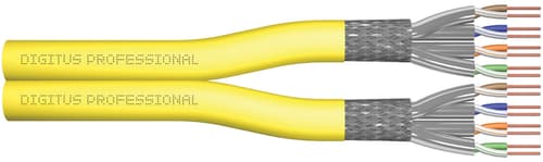 Digitus Bulkkabel Nej Cat 7a 500m Gul