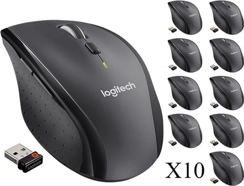 Logitech M705 Business 10-pcs Rf Trådløst Mus Charcoal