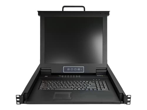 Startech 16 Port Rackmount Vga Kvm Console With Keyboard