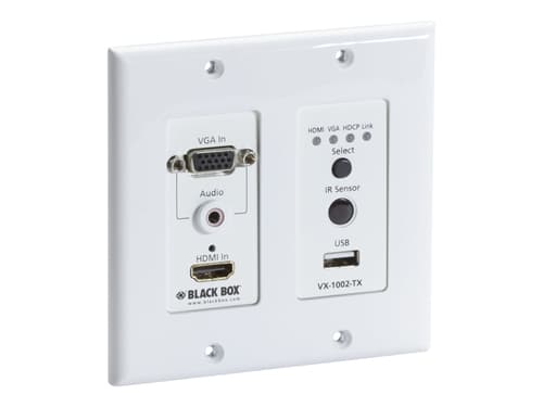 Black Box Vx1000 Series Extender Wallplate Transmitter