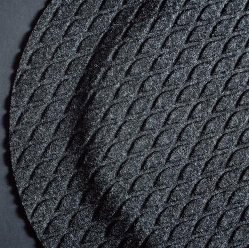 Måtte, Matting Yoga Fashion, aflastning, 1,6 x 58 x 83 cm, sort