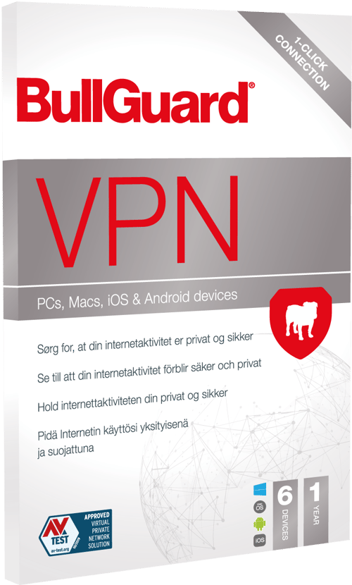 Bullguard Vpn 1y Subs Lic 6-dev
