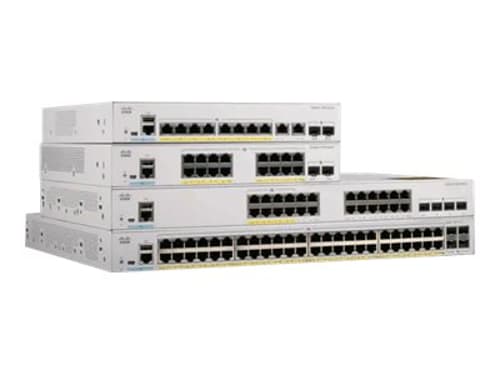 Cisco Catalyst C1000-48p-4g-l Netværksswitch Administreret L2 Gigabit Ethernet (10/100/1000) Strøm Over Ethernet (poe) Grå