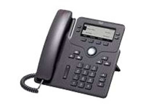 Cisco 6851 Ip-telefoner Svart 4 Linjer Wi-fi