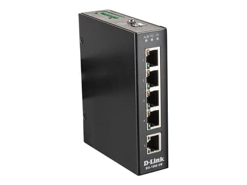 D-link Dis-100e-5w 5-port Industriell Switch