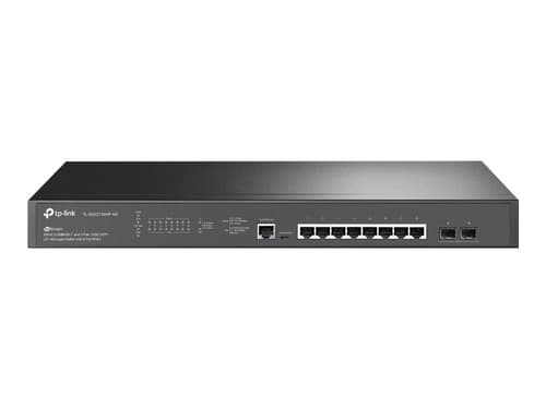 Tp-link Jetstream Tl-sg3210xhp-m2 Netværksswitch Administreret L2+ 2.5g Ethernet (100/1000/2500) Strøm Over Ethernet (poe) 1u Sort billede