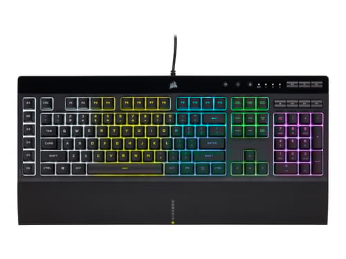 Corsair K55 Rgb Pro Näppäimistö Usb Qwerty Pohjoismainen Musta Pohjoismainen