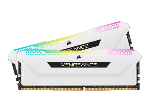 Corsair Vengeance Rgb Pro Cmh32gx4m2d3600c18w Minnemodul 32 Gb 2 X 16 Gb Ddr4 3600 Mhz 32gb 3600mhz Ddr4 288-pin Dimm