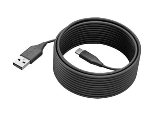 Jabra Panacast 50 Usb-kabel 5m 5m Usb-c Usb-a Svart