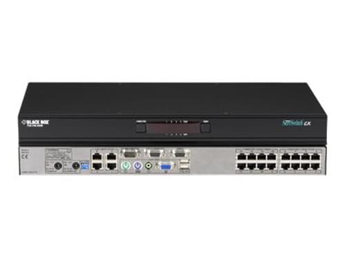 Black Box Servswitch Cx Kvm-kytkin Telineasennus Musta