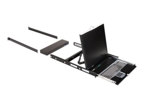 Black Box 19 tommer Kvm Console Drawer W/ 16-port Switch - 1x Ip