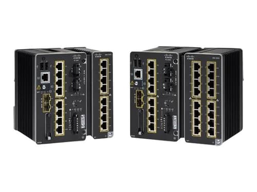 Cisco Catalyst Ie-3300-8t2s-e Netværksswitch Administreret L2 Gigabit Ethernet (10/100/1000) Sort
