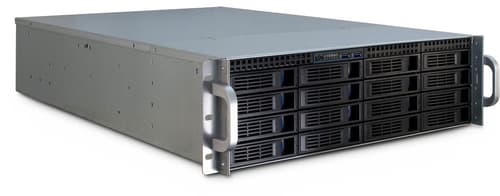 Inter-Tech 3U-3416 rack-kabinet - 3U, sort, 20 hot-swap-bays