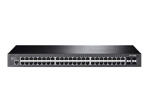 Tp-link Jetstream Tl-sg3452 Verkkokytkin Hallittu L2 Gigabit Ethernet (10/100/1000) 1u Musta