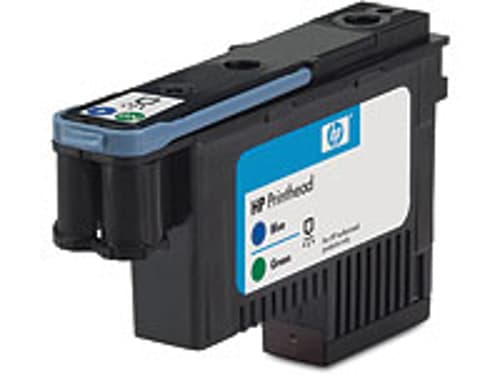 Hp Printhead Blå Grøn No.70 billede