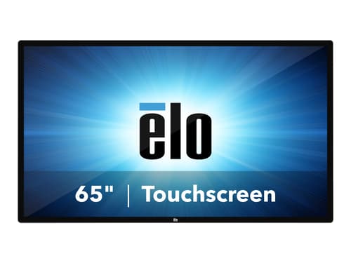 Elo Touch Solutions 6553l Interaktiivinen Litteä Paneeli 163,9 Cm (64.5") Lcd 430 Cd/m² 4k Ultra Hd Musta Kosketusnäyttö 64.53" 430cd/m² 3840 × 2160pixels