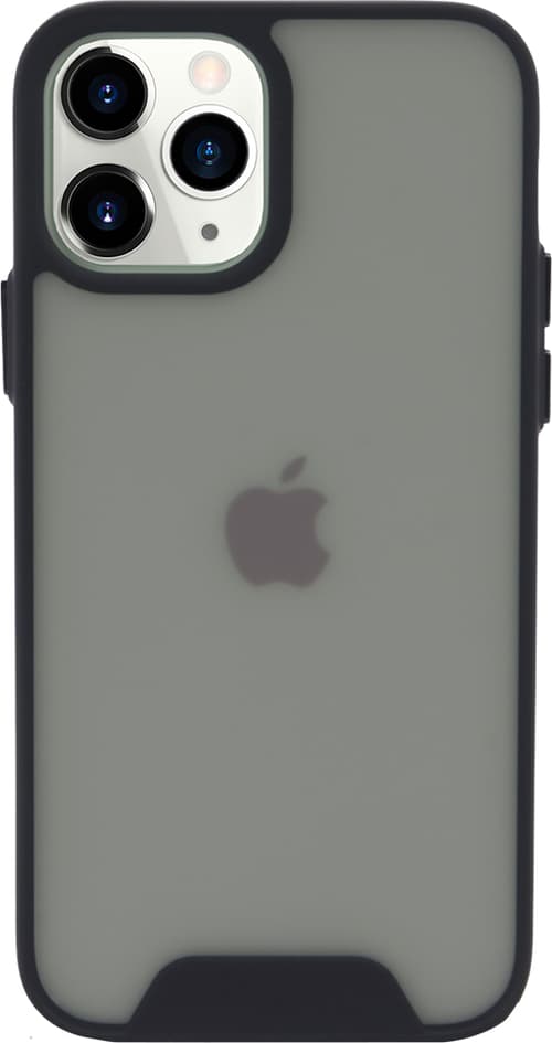 Cirafon Fusion Case For Iphone 12/12 Pro Transparent/black Iphone 12, Iphone 12 Pro Transparent