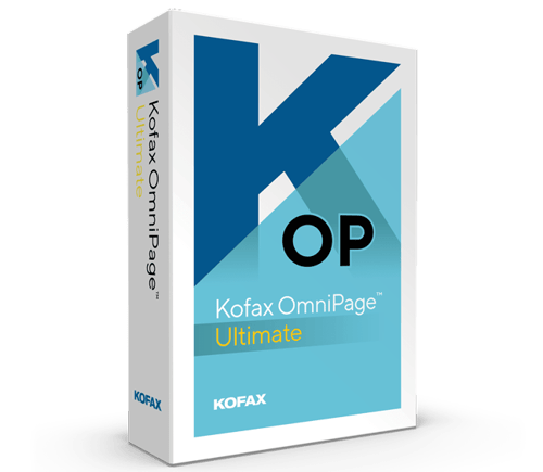 Kofax Omnipage Ultimate 19