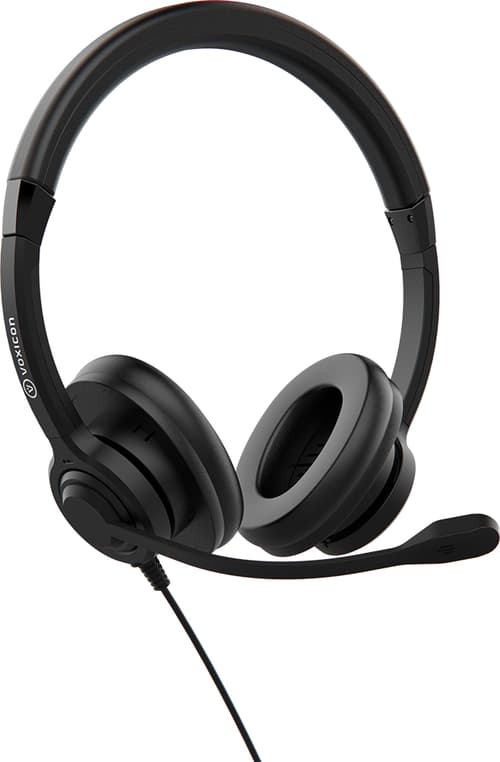 Voxicon Usb Teams Vx610 Anc Headset Usb-a Svart