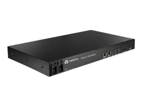 Avocent ACS 8000 Serial Console ACS8016DAC - Konsol server - 16 porte - 1GbE, RS-232, RS-422, RS-485 - 1U - rackmonterbar