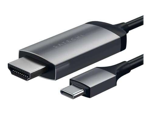 Satechi St-chdmim Usb Grafisk Adapter Grå